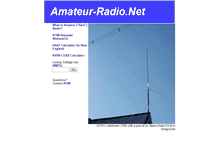 Tablet Screenshot of amateur-radio.net